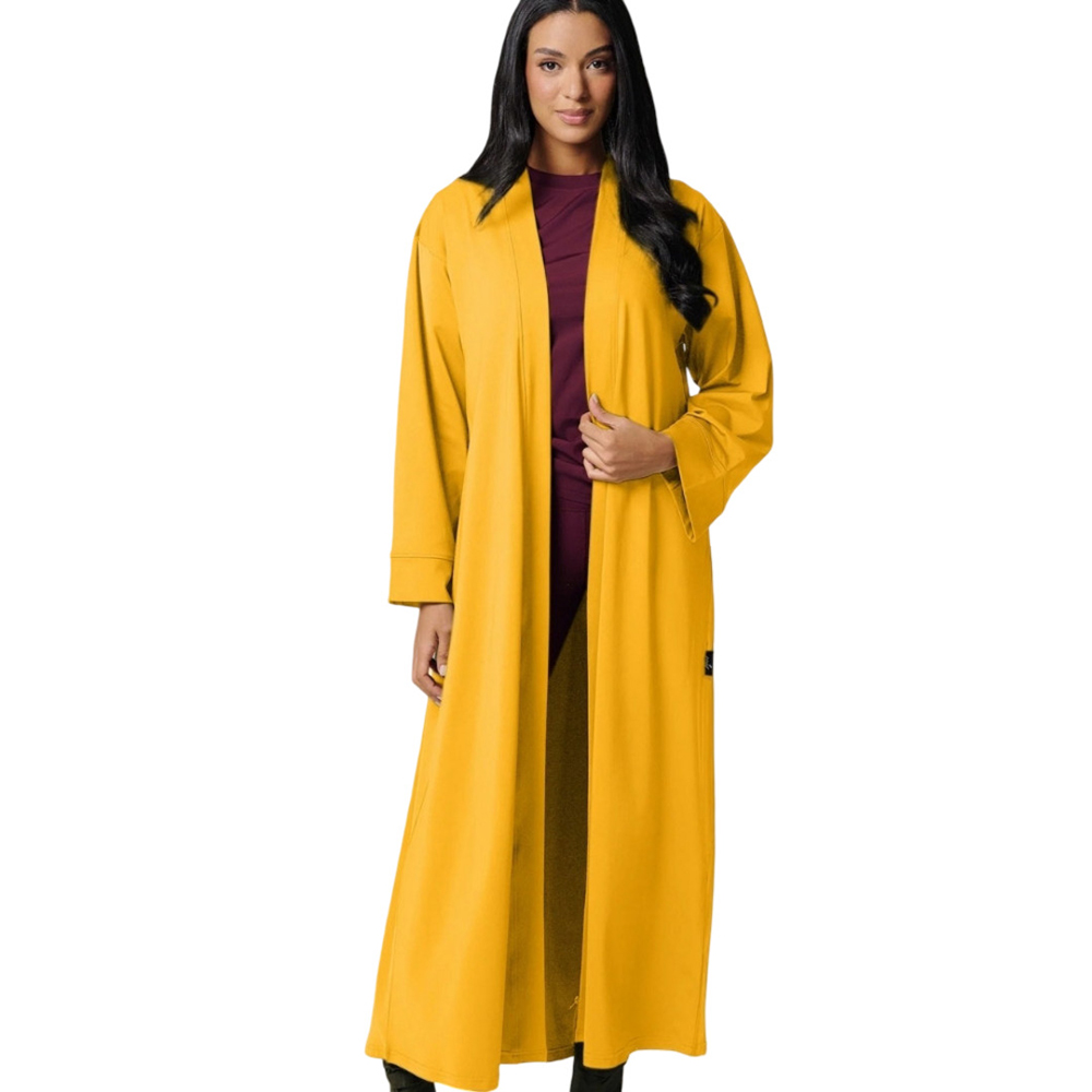 Mulu - Women's Classic Abaya - Yellow