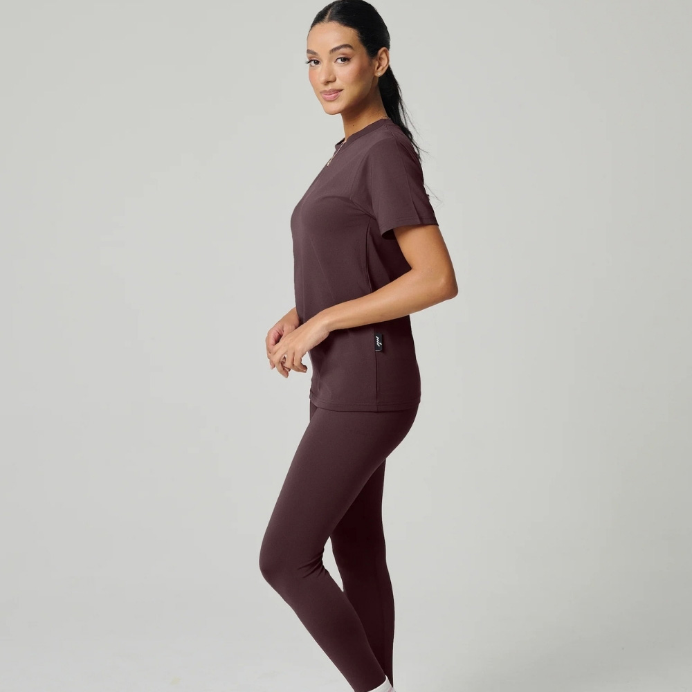 Mulu - Women's Classic Leggings - Brown