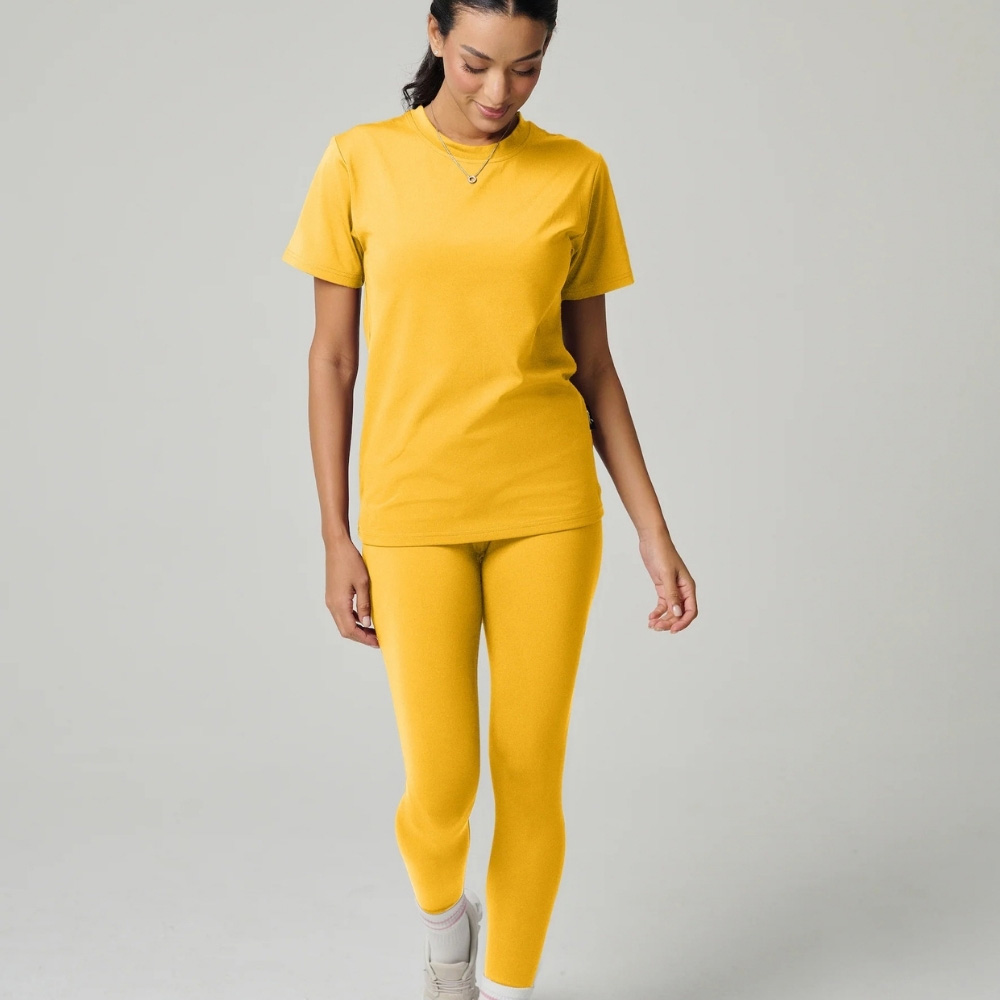 Mulu - Women's Classic Leggings - Yellow