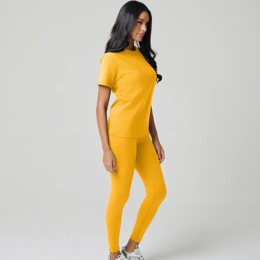 Mulu - Women's Classic Leggings - Yellow