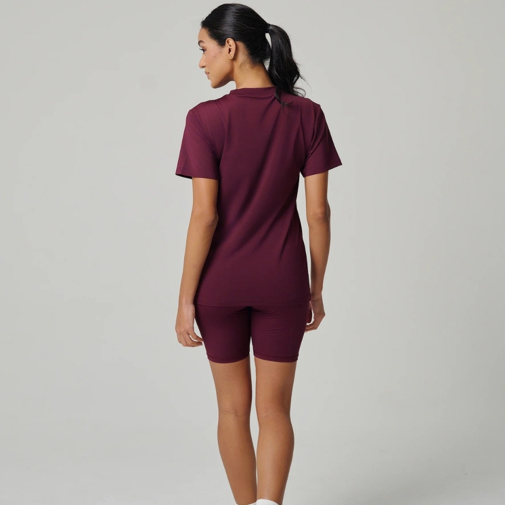 Mulu - Women's Classic Biker Shorts - Maroon