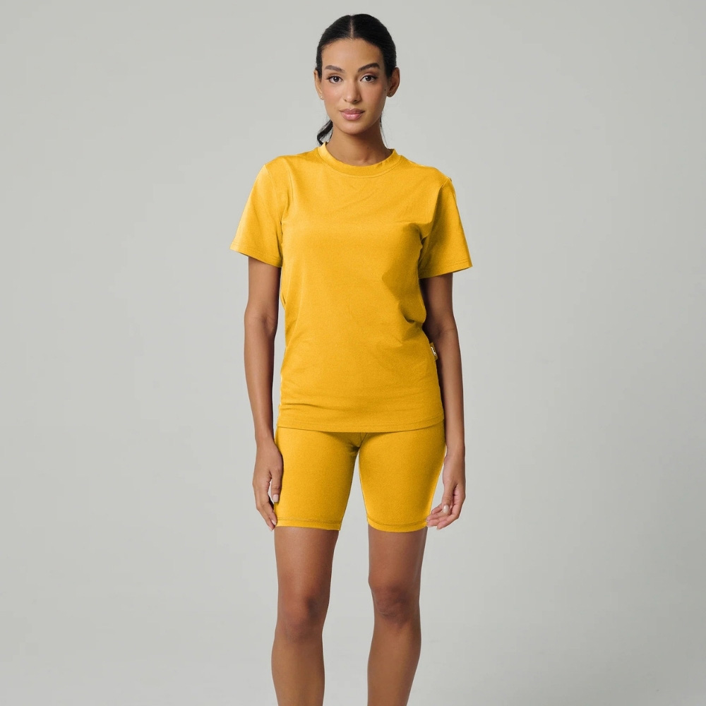 Mulu - Women's Classic Biker Shorts - Yellow