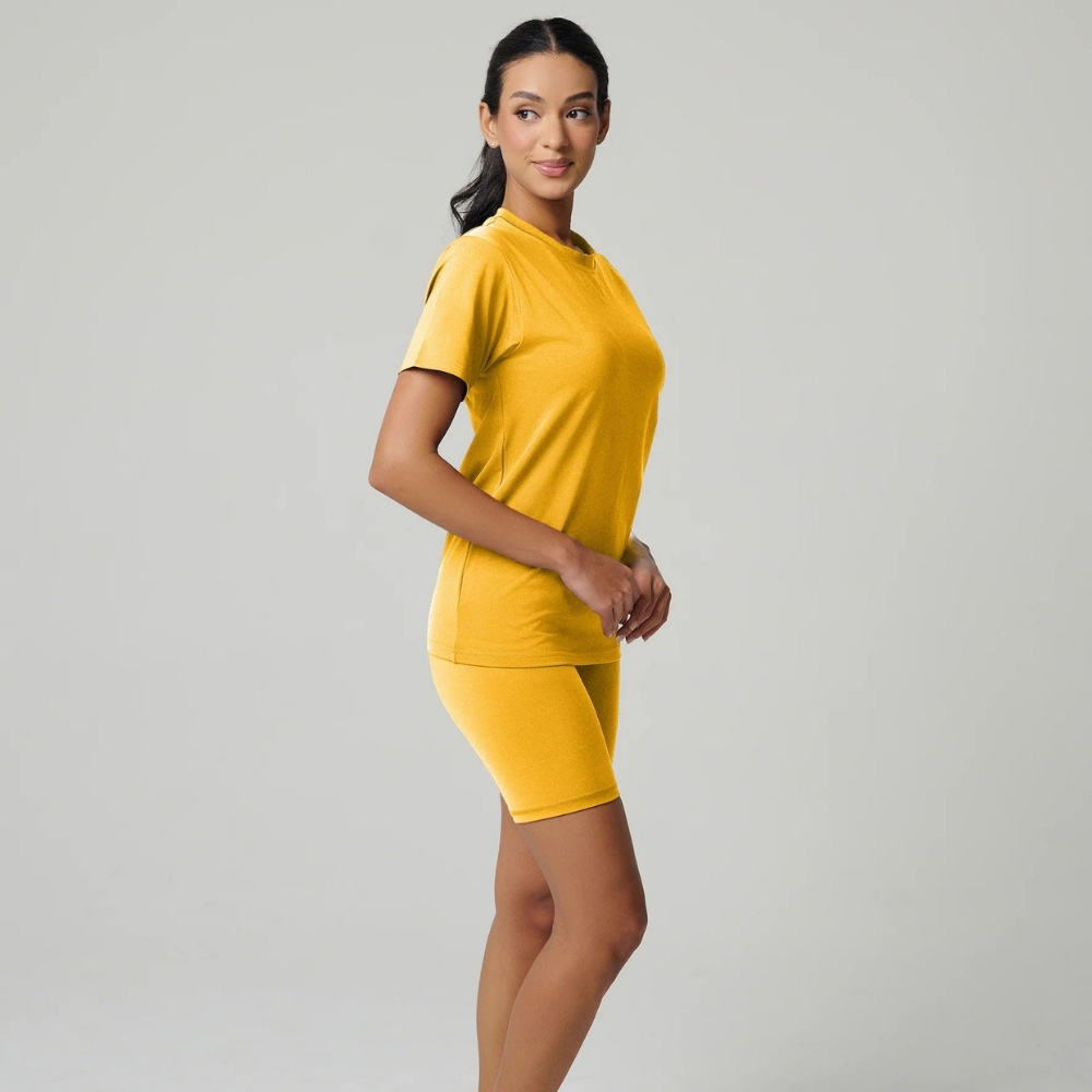 Mulu - Women's Classic Biker Shorts - Yellow