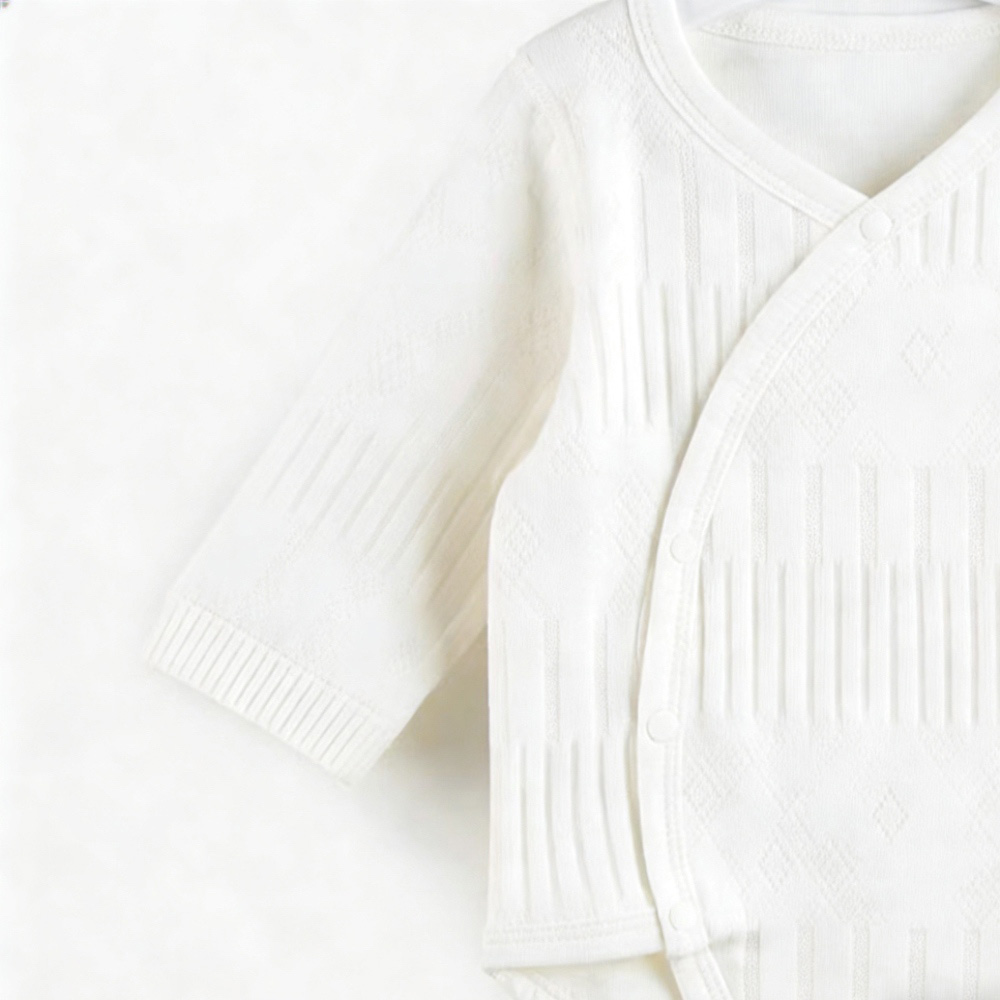 Hongyuer - Baby Pure Full Sleeve Romper