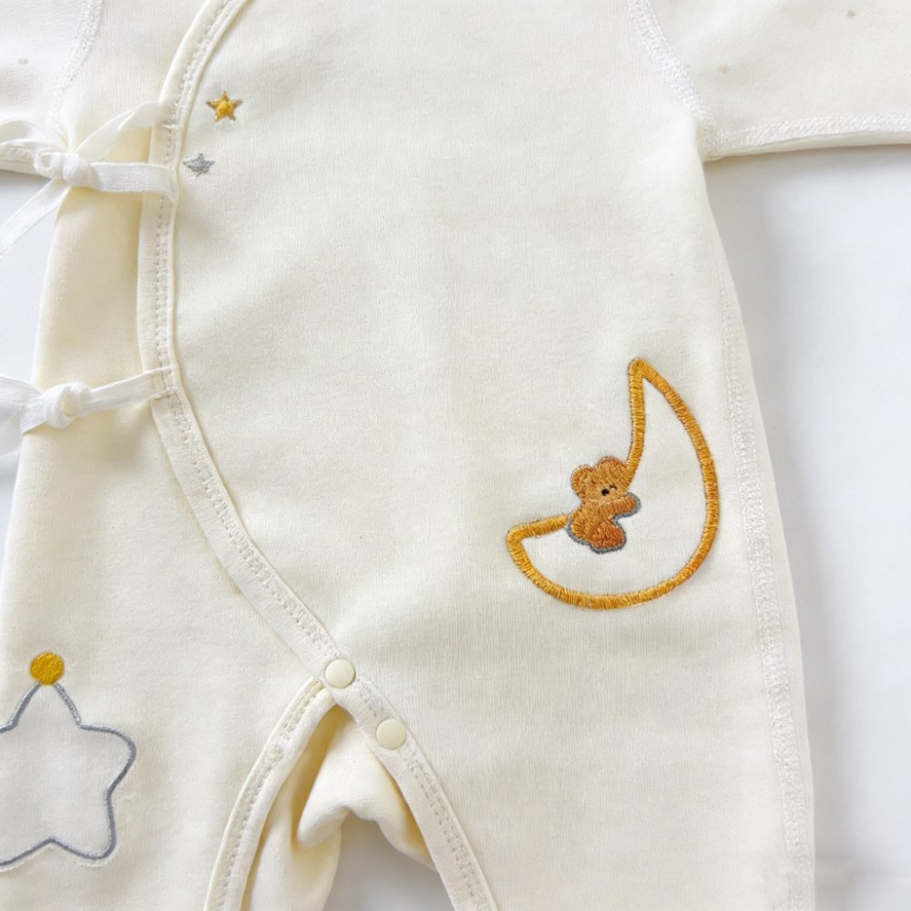 هونغيور - بدلة أطفال بفتحة مائلة على شكل نجمة وقمر