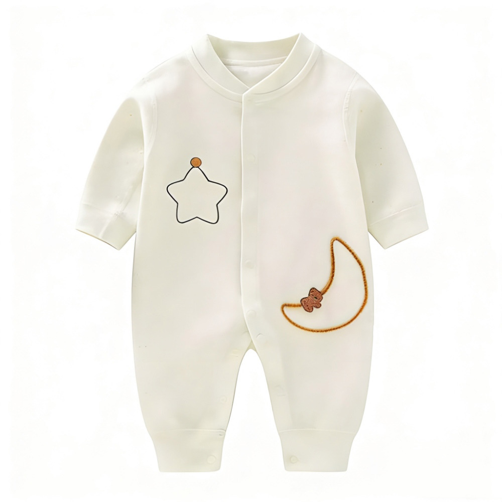 Hongyuer Baby Star Moon Bear Jumpsuit