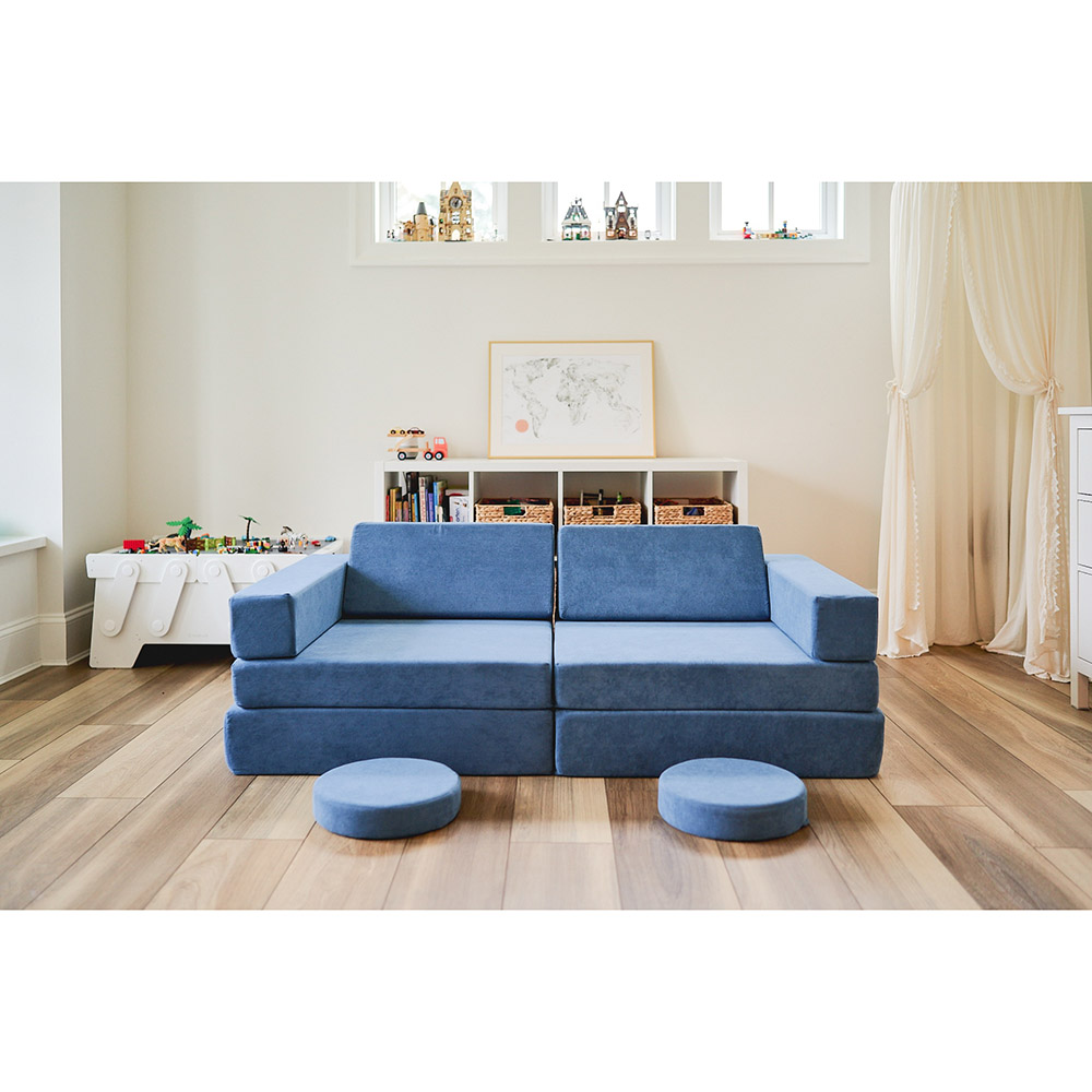 أريكة أطفال - ملحقات أريكة لعب الأطفال - طقم من 4 قطع