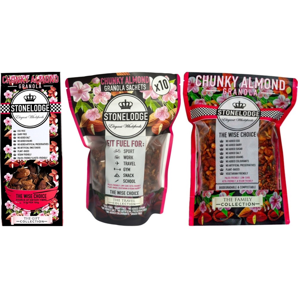Stonelodge - Chunky Almond Granola
