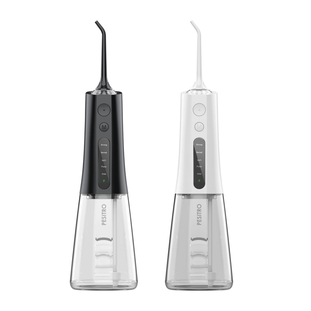 بيسيترو - خيط تنظيف الأسنان المائي مع فوهات متخصصة - مجموعة من 7 قطع