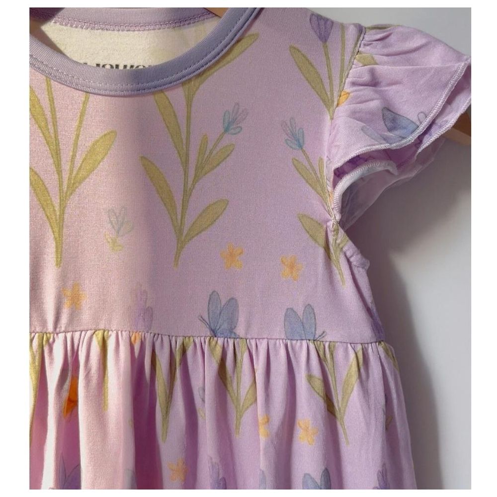 Howar Romper Dress - Lavender Breeze
