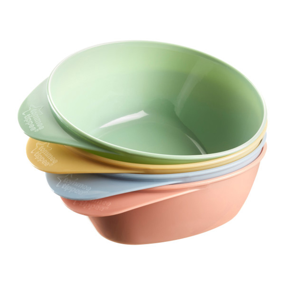 Tommee Tippee - Easy Scoop Feed Bowls - 4 Pc Set