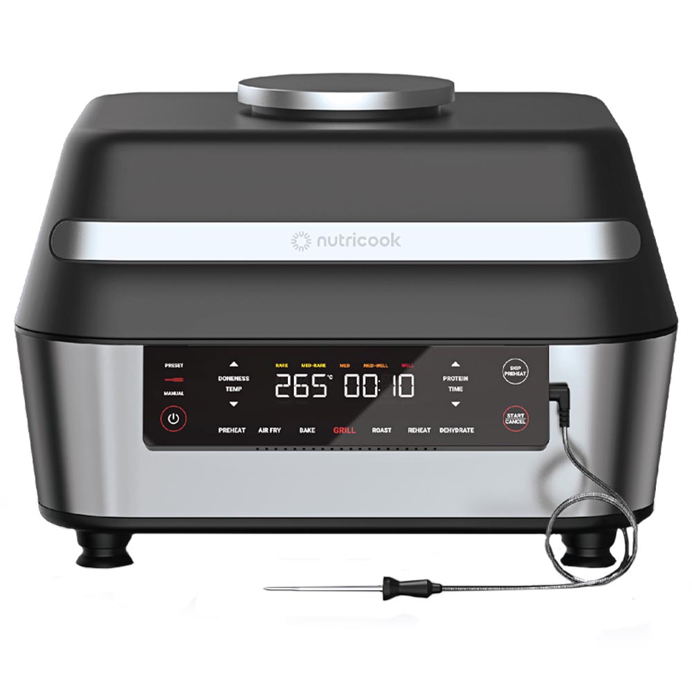 Nutricook - Smart Air Fryer Grill Xl - Multicolor