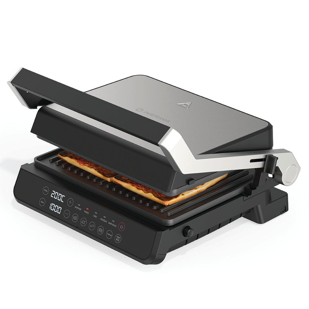 Nutricook - Contact Grill - Grey