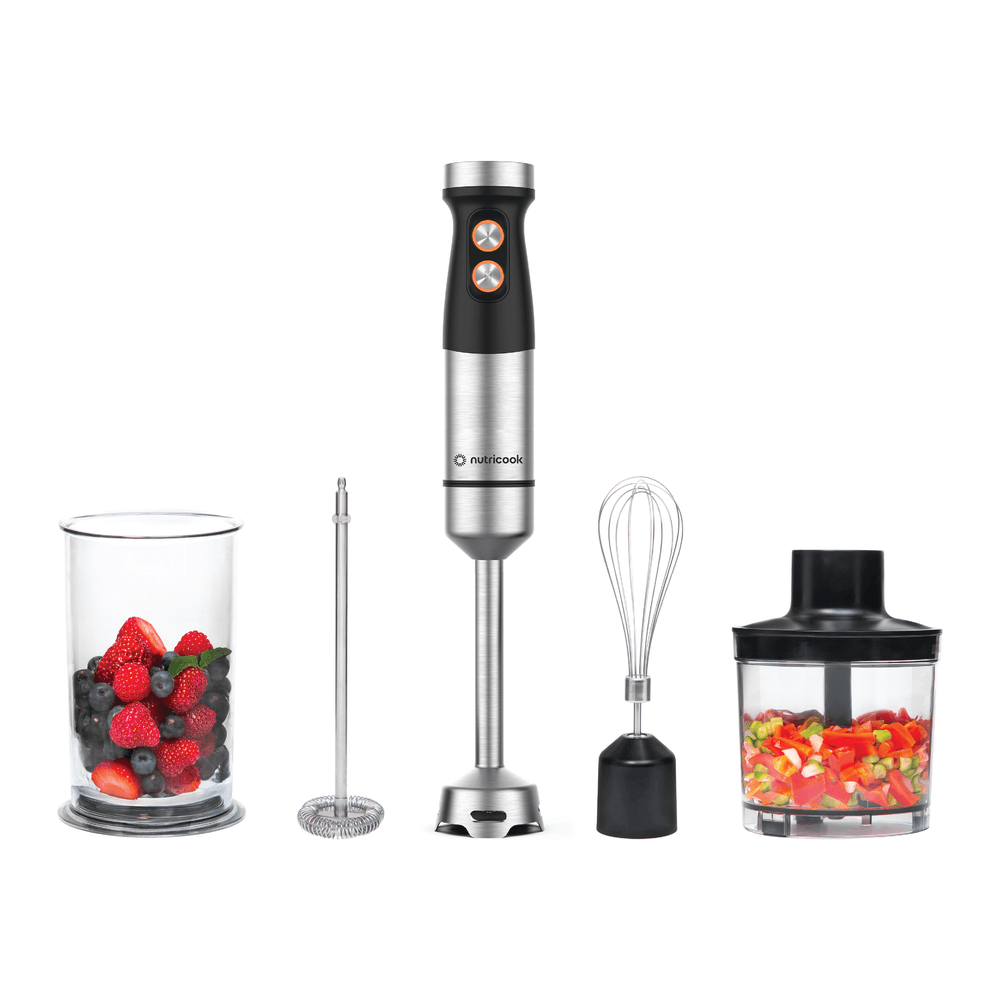 Nutricook - Hand Blender - 1200W - Silver