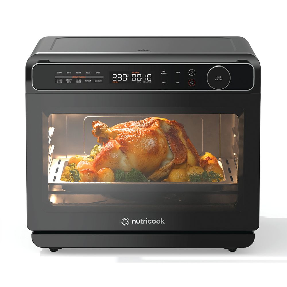 Nutricook - Multifunctional Steami X & Air Fryer Oven - Grey