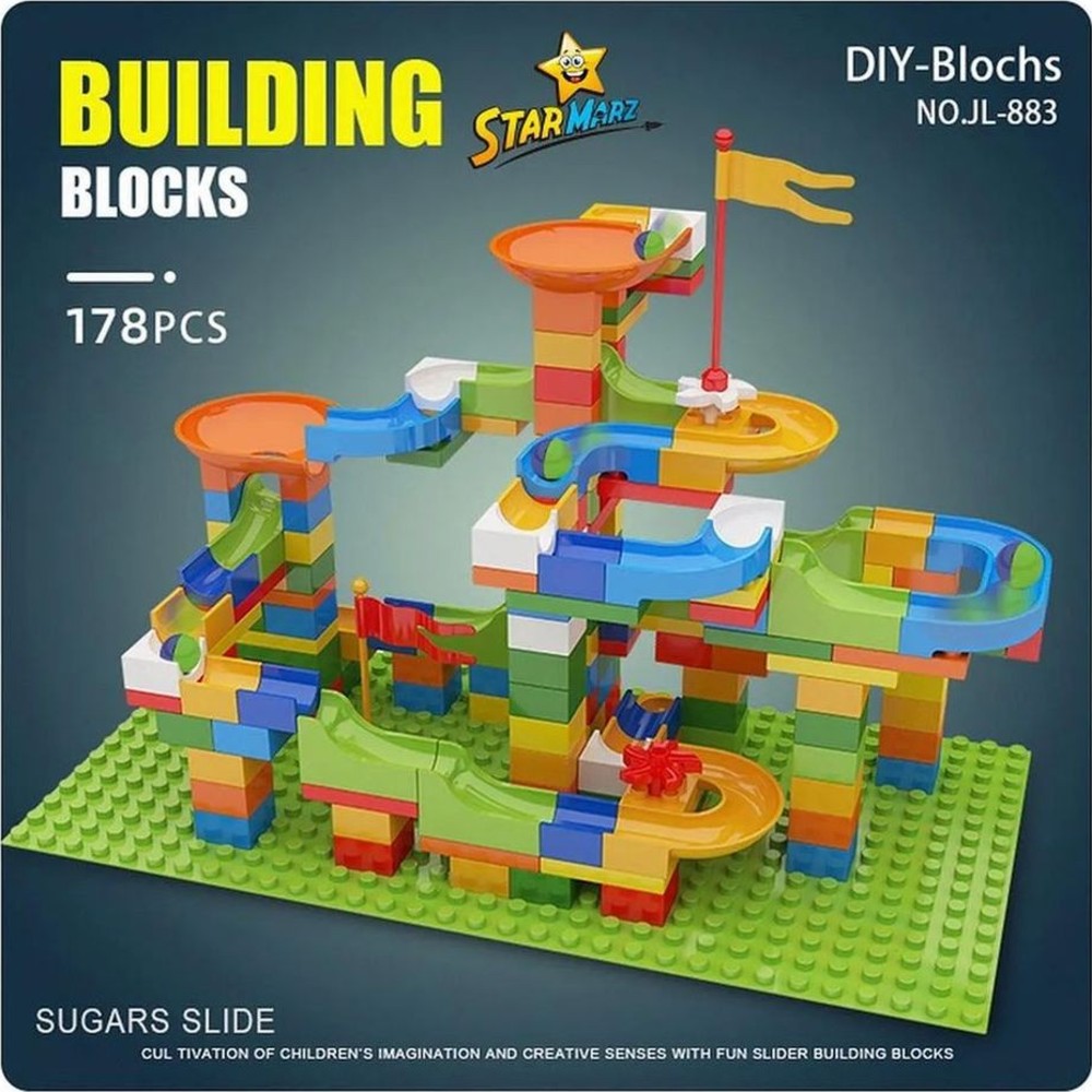 Starmarz - Building Blocks Table Set - 178 Pc Set