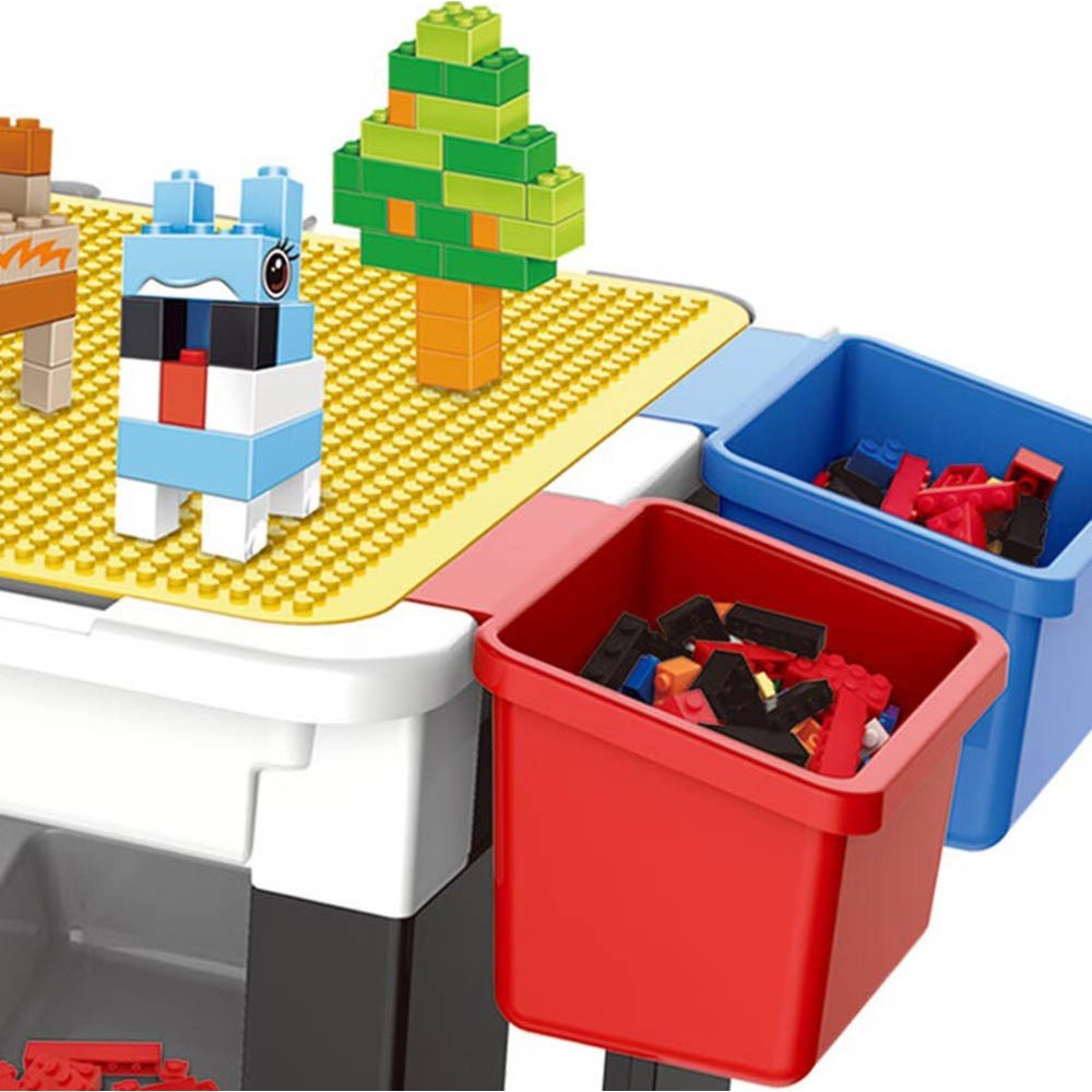 كيكيببي - طاولة مكعبات البناء - مجموعة 300 قطعة