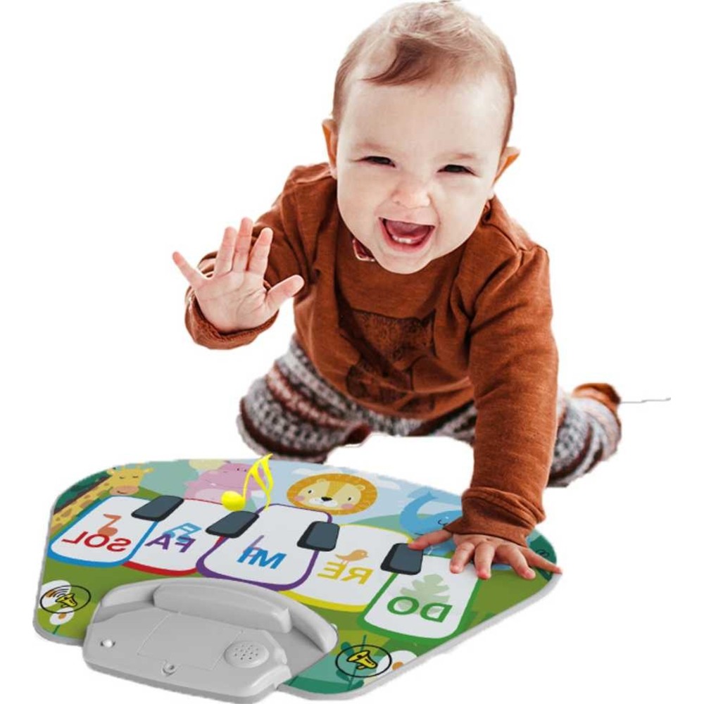 Kikibebe - 3-in-1 Happy Jumping Chair With Arc-Shaped Bouncing Base And Shock Absorber - Grey