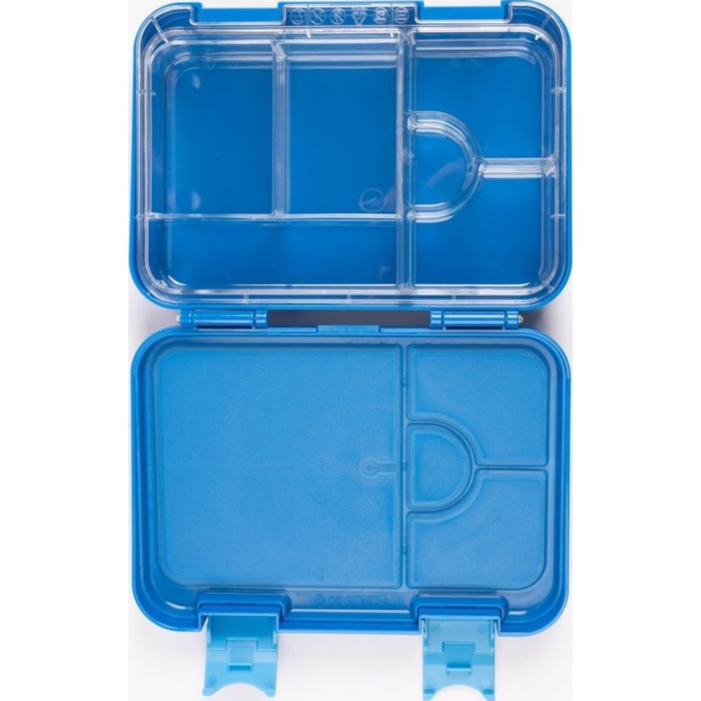 Cocobee - 6-Compartment Shark Bento Lunch Box - Blue