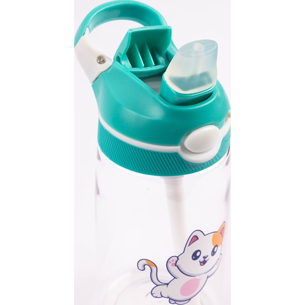 Cocobee - Kids Tritan Leakproof Water Bottle - Green - 480 ml