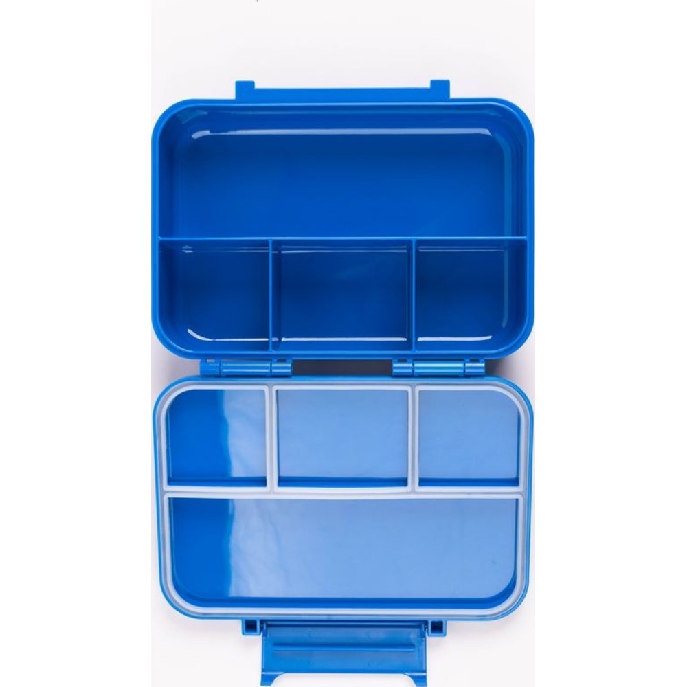 Cocobee - 4-Compartment Leak Proof Tritan Bento Lunch Box - Blue