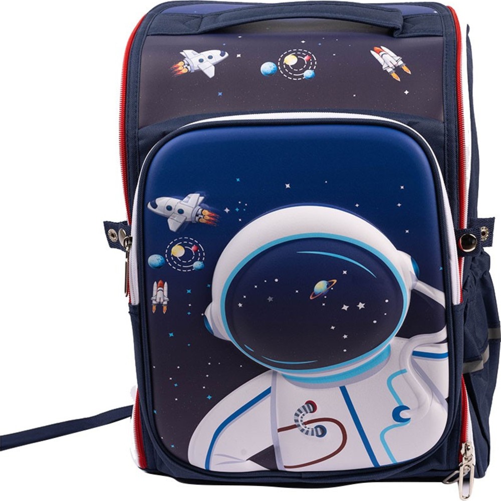 Cocobee - Astronaut Print Backpack - Blue - 14.9-Inch
