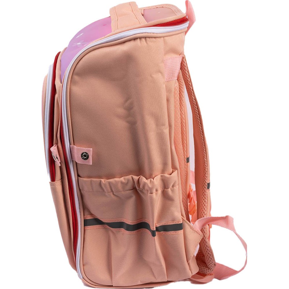 Cocobee - Cute Printed Backpack - Pink - 14.9-Inch