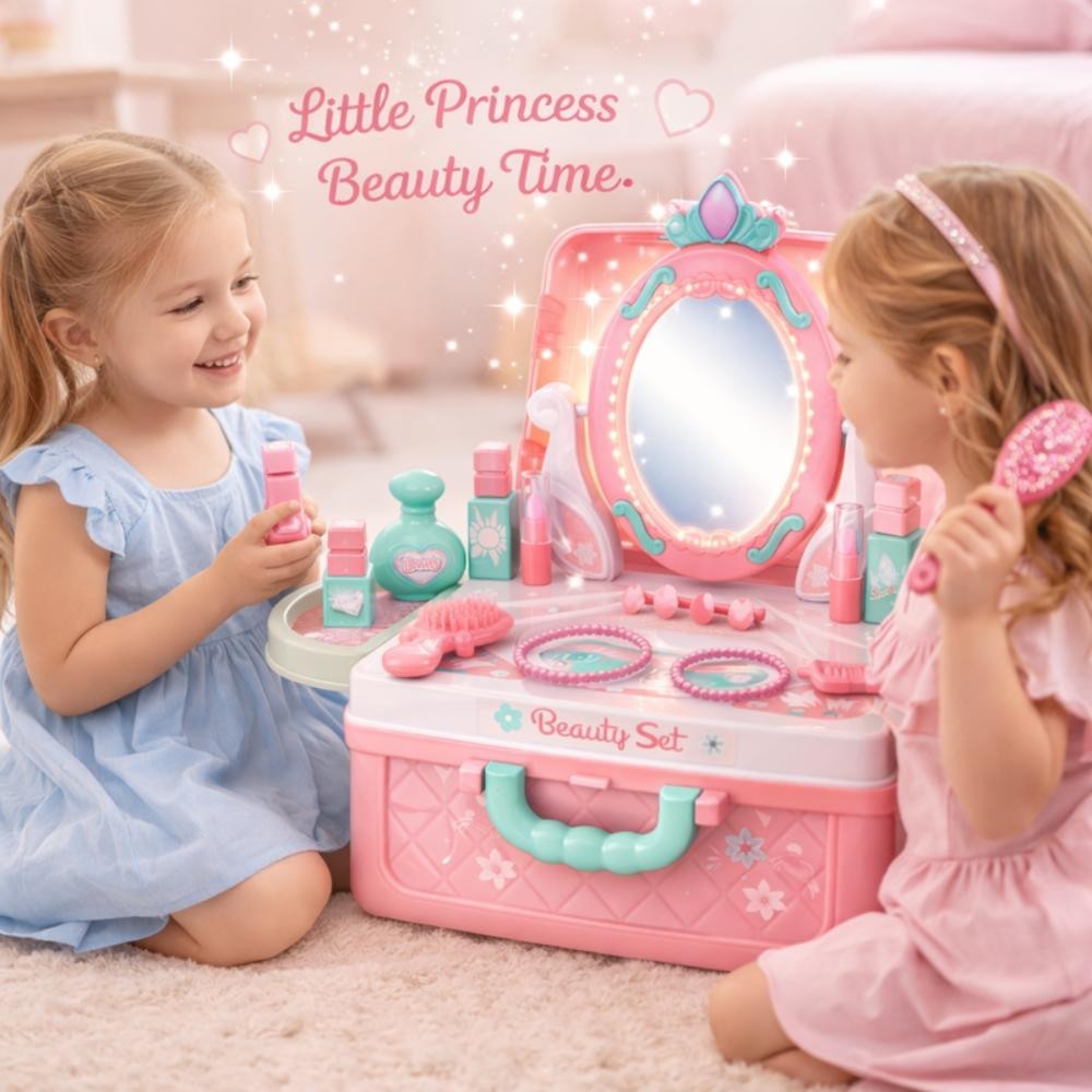 Urban Tots - Fashion Beauty Salon Briefcase - Color/Design May Vary - 1 Pc