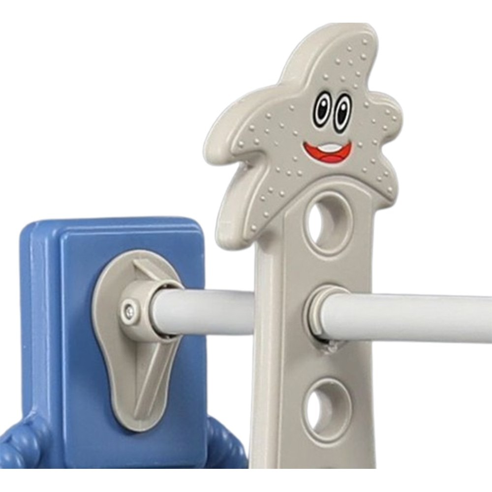 كيكيببي - زحليقة وأرجوحة أطفال متعددة الوظائف 3 في 1 للاستخدام الداخلي