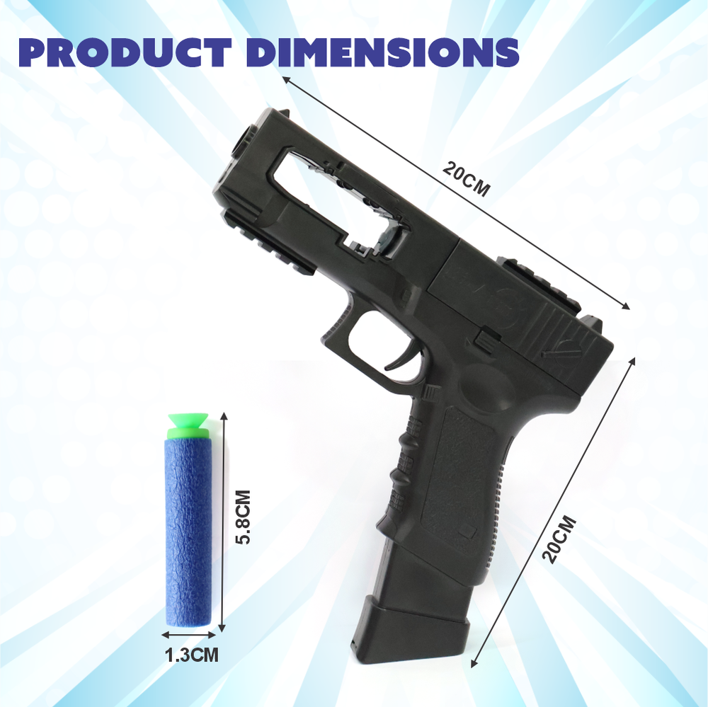 Chanak - Automatic Rapid Fire Dart Gun - 54 Pcs