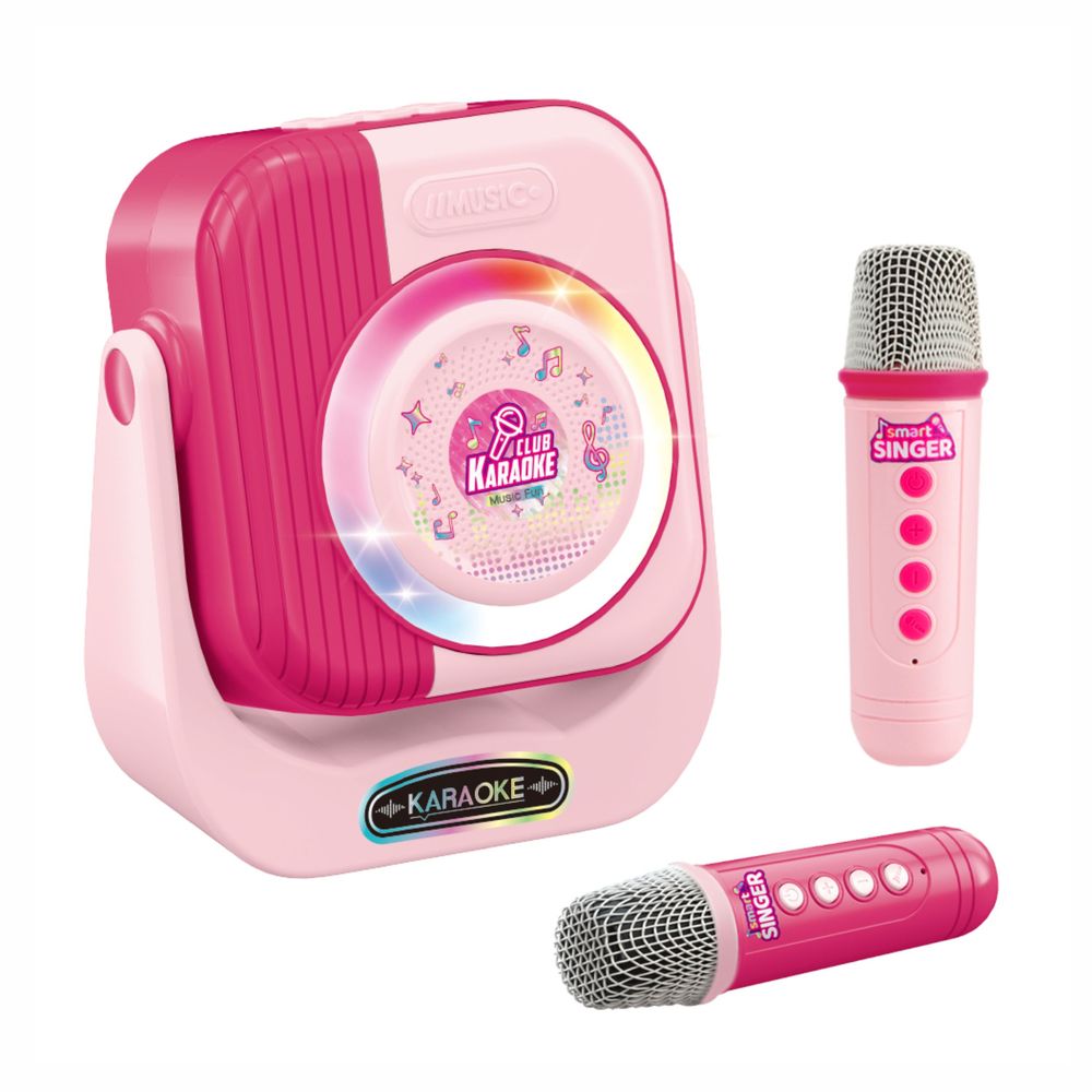 Chanak - Smart Singer Bluetooth Microphone Set - Pink