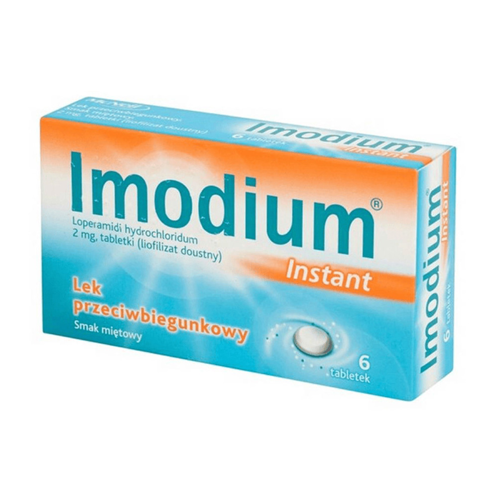 Imodium - Diarrhea Treatment 2 mg Capsules - 6 Capsules