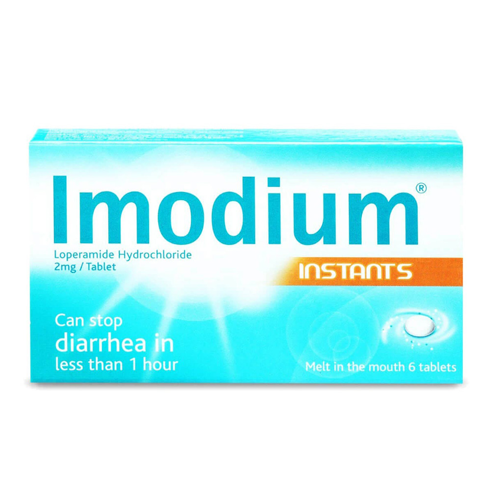 Imodium - Diarrhea Treatment 2 mg Capsules - 6 Capsules