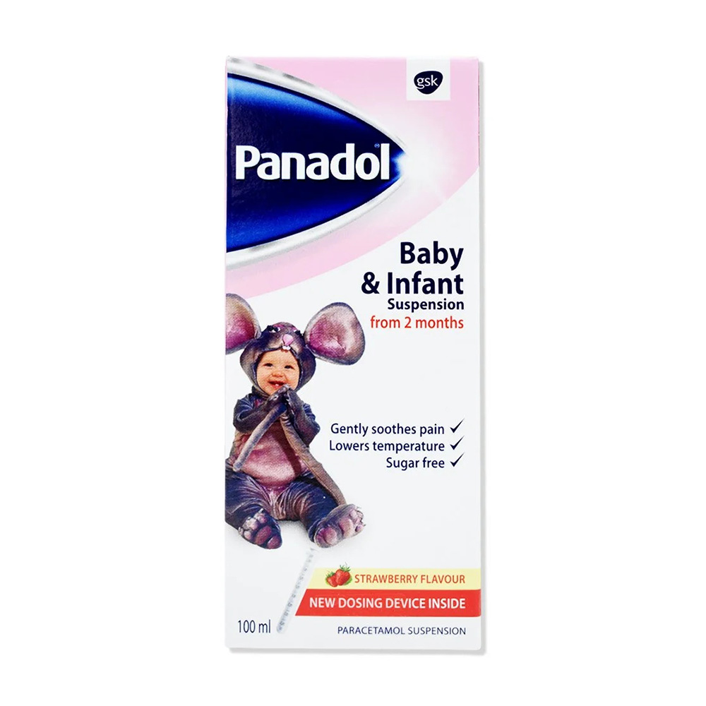 Panadol - Baby Paracetamol Oral Suspension 120 mg - 100 ml
