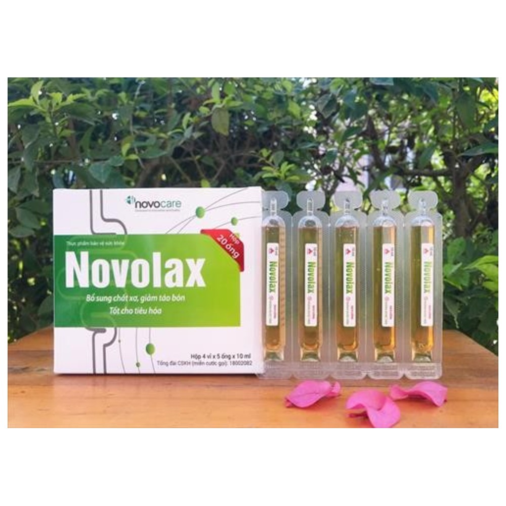 Novolax Drinkable Ampoules - 20 Pcs