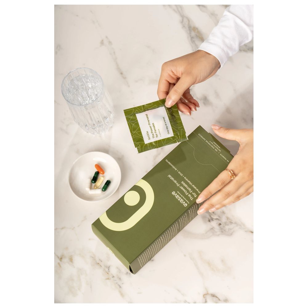 Ovasave - Females Fertility Support Power Prenatal Softgels - 180 Pcs