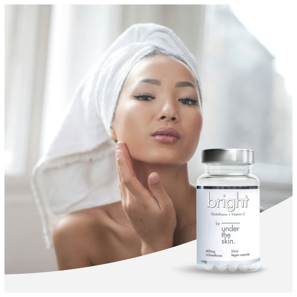 كبسولات تحت الجلد - برايت جلوتاثيون + فيتامين سي - 60 كبسولة