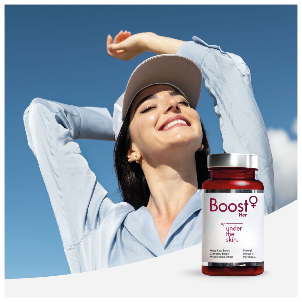 كبسولات "تعزيز الصحة النسائية" من "أندر ذا سكين" - 60 كبسولة