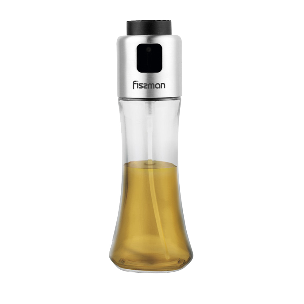 فيسمان - زجاجة بخاخ زيت أو خل - شفافة - 180 مل