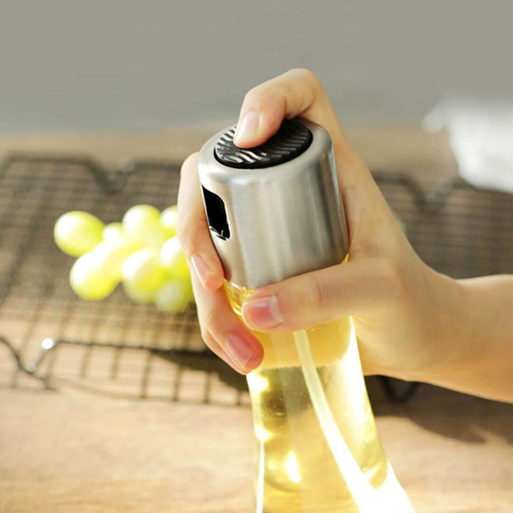 فيسمان - زجاجة بخاخ زيت أو خل - شفافة - 180 مل