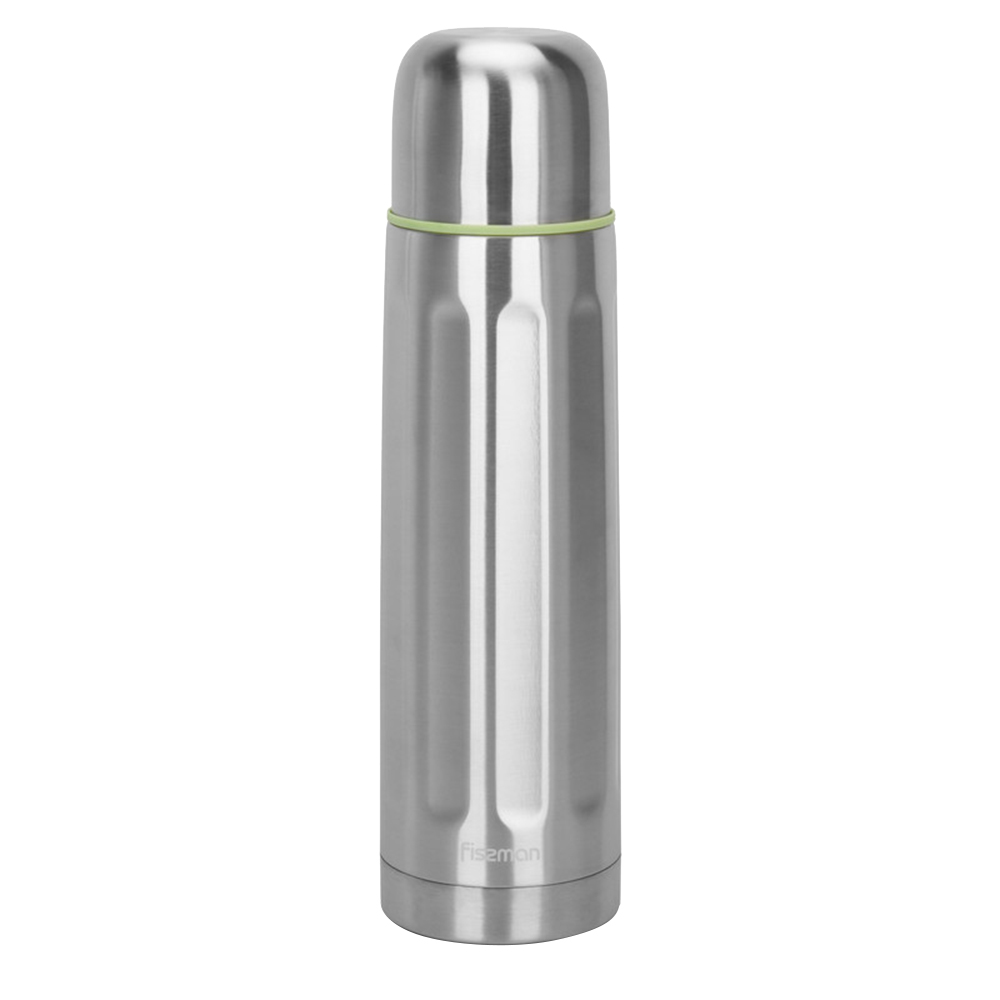 فيسمان - زجاجة ستانلس ستيل معزولة- فضي - 750 مل
