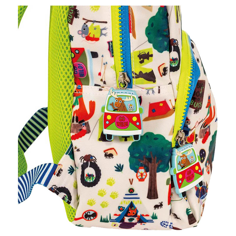 فلوس آند روك - شنطة ظهر مدرسية - مغامرات - 11.81 إنش/30 سم