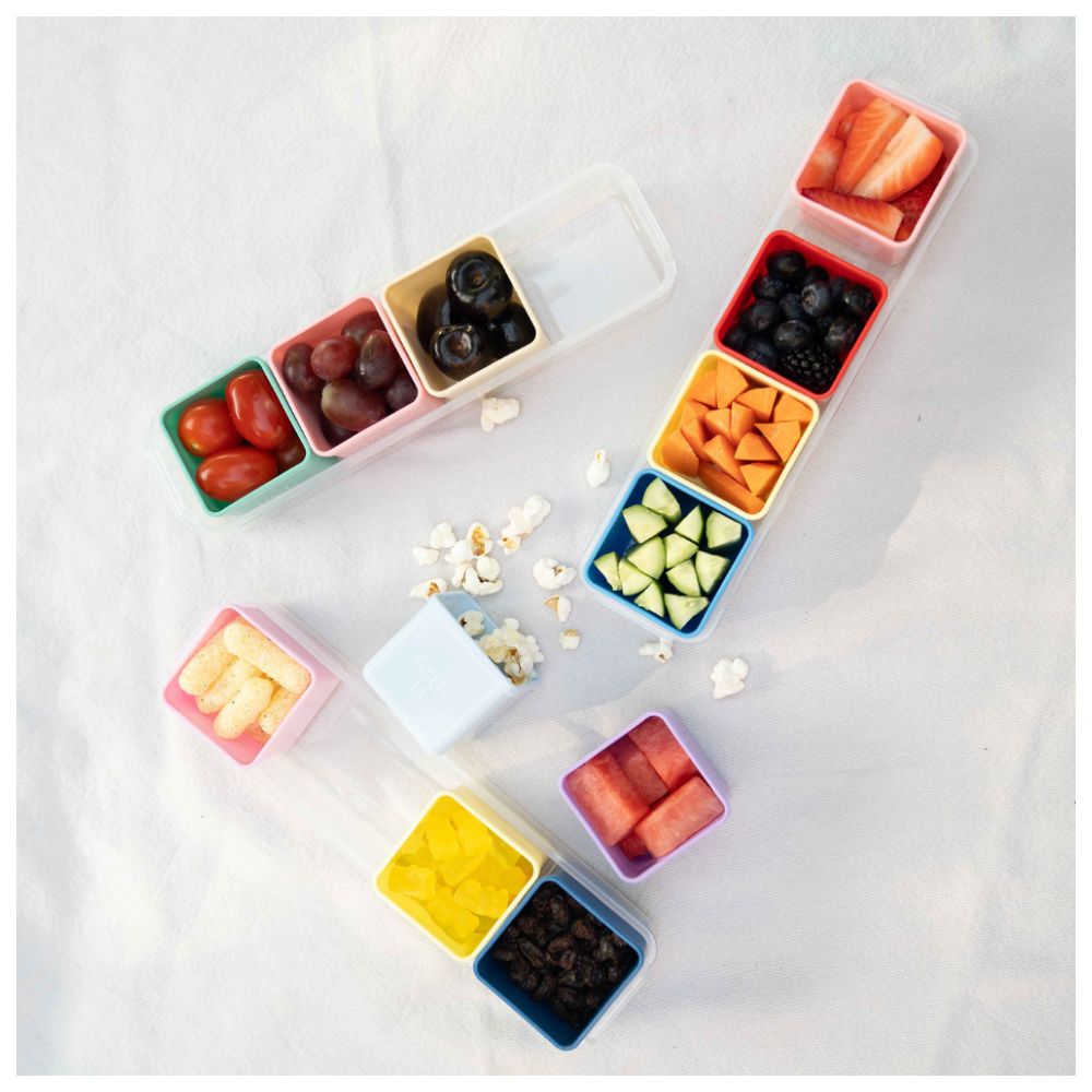 Little IA - Personalized 4 Piece Mini Storage Container Set For Boy