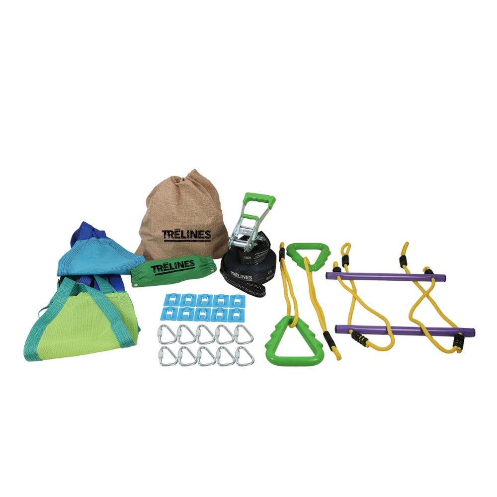 هيب - مجموعة أرجوحة الجمباز - متعددة الألوان - 36 قدم