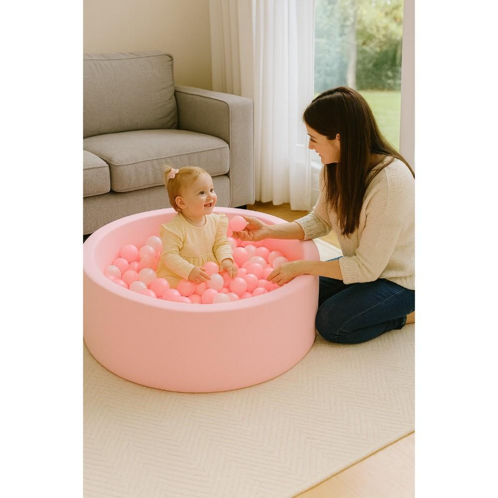 ليتل أنجل - سلة (قفص) اللّعب بحوض كرات من الفوم الناعم - 200 كرة