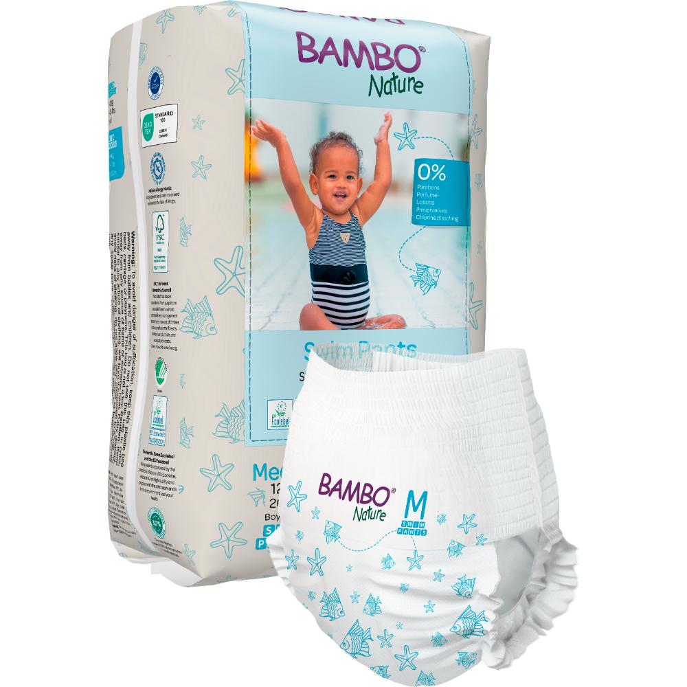 Bambo Nature - Swim Pants 12+ kg - Medium - 12pcs