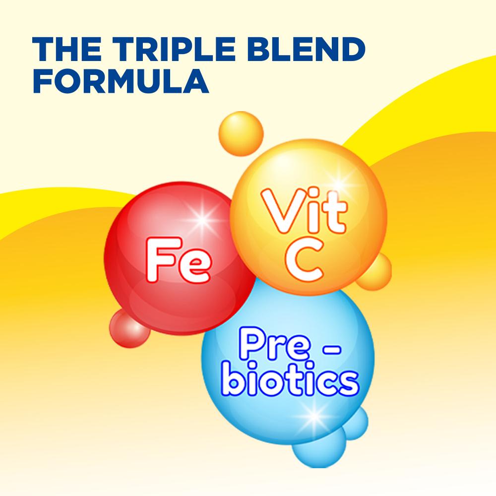 بيبيلاك - حليب النمو الخالي من زيت النخيل نوتري 7 في 1 المرحلة الثالثة - من عمر 1 إلى 3 سنوات - 1200 جم