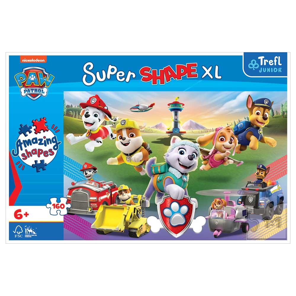 Paw Patrol - Jumping Dogs Puzzle - XL - 160pcs