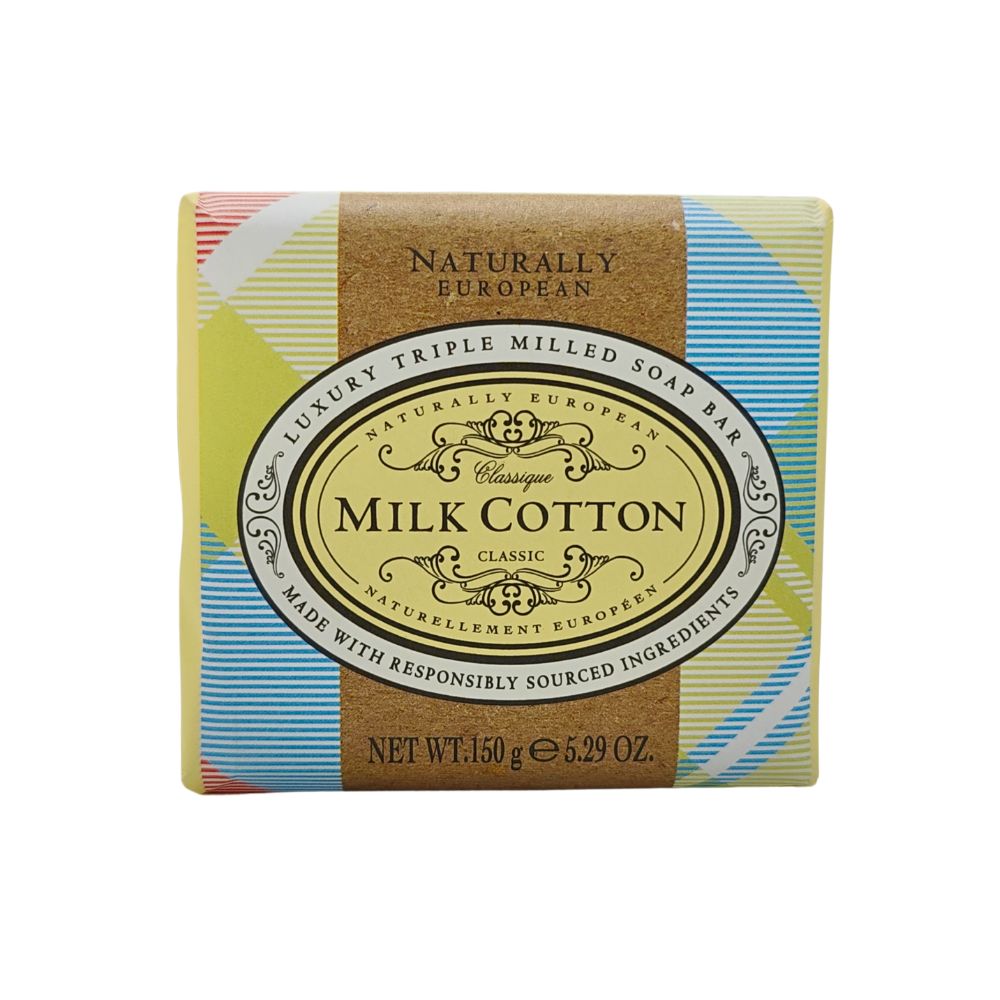 Naturally European - Milk Cotton Soap - 150gm