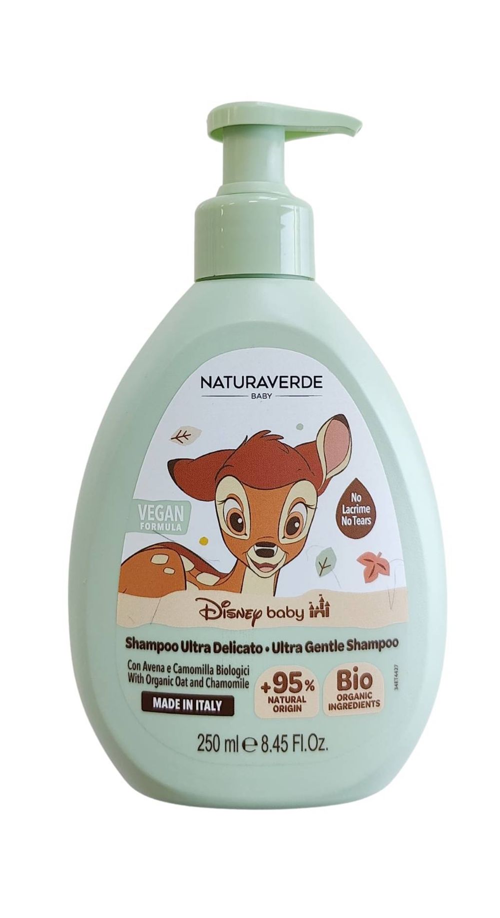 ناتورافيردي - ديزني بيبي - شامبو فائق النعومة - 250 مل